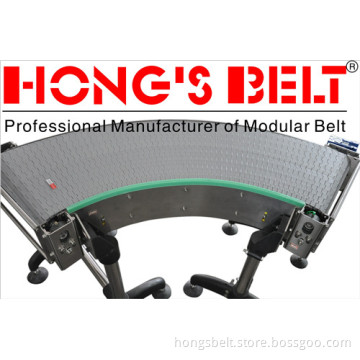 The 180 Degree Plate Turning Modular Conveyor (HS-2000A)